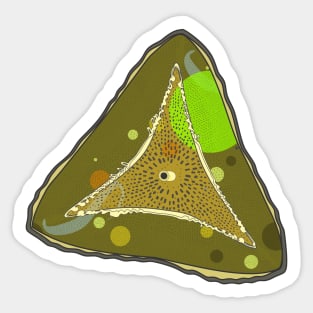 Diatom - Ditylum (color) Sticker
